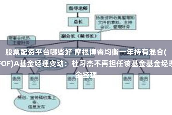 股票配资平台哪些好 摩根博睿均衡一年持有混合(FOF)A基金经理变动：杜习杰不再担任该基金基金经理