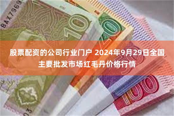 股票配资的公司行业门户 2024年9月29日全国主要批发市场红毛丹价格行情