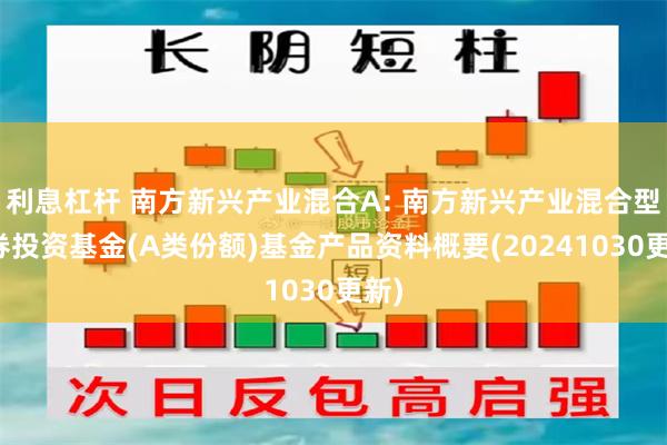 利息杠杆 南方新兴产业混合A: 南方新兴产业混合型证券投资基金(A类份额)基金产品资料概要(20241030更新)