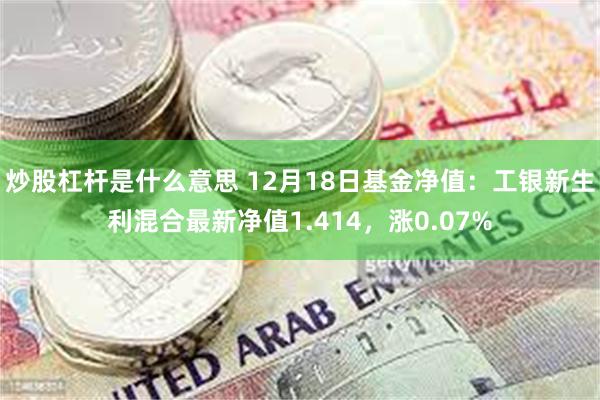 炒股杠杆是什么意思 12月18日基金净值：工银新生利混合最新净值1.414，涨0.07%