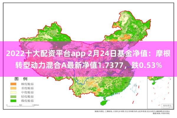 2022十大配资平台app 2月24日基金净值：摩根转型动力混合A最新净值1.7377，跌0.53%